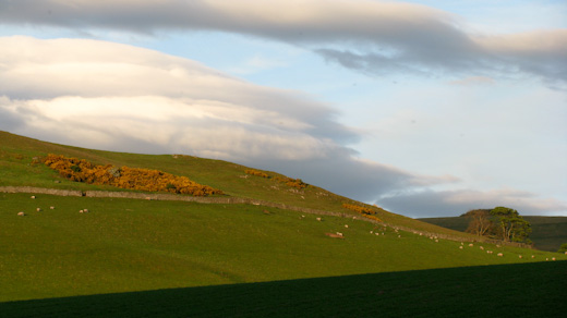 The farm at Yetholm.